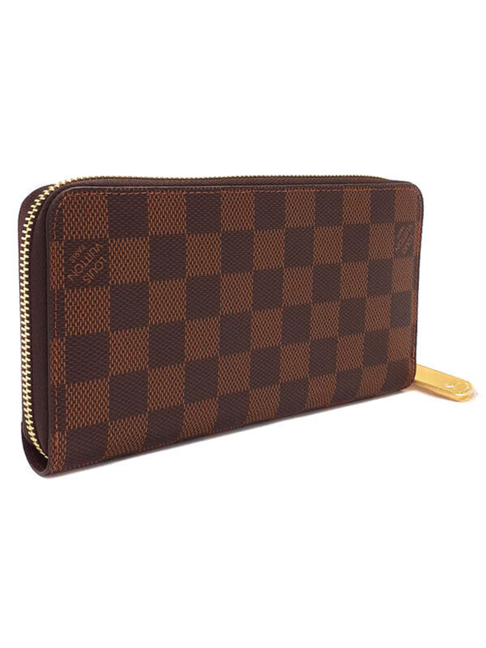 Louis Vuitton Damier Long Round Zipper Zippy Wallet